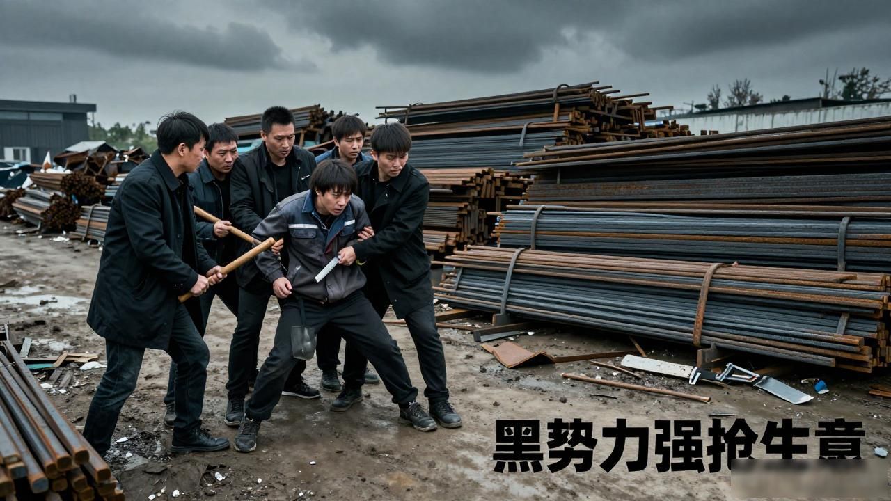 回收废旧钢材注意：黑势力强抢生意，行业乱象曝光