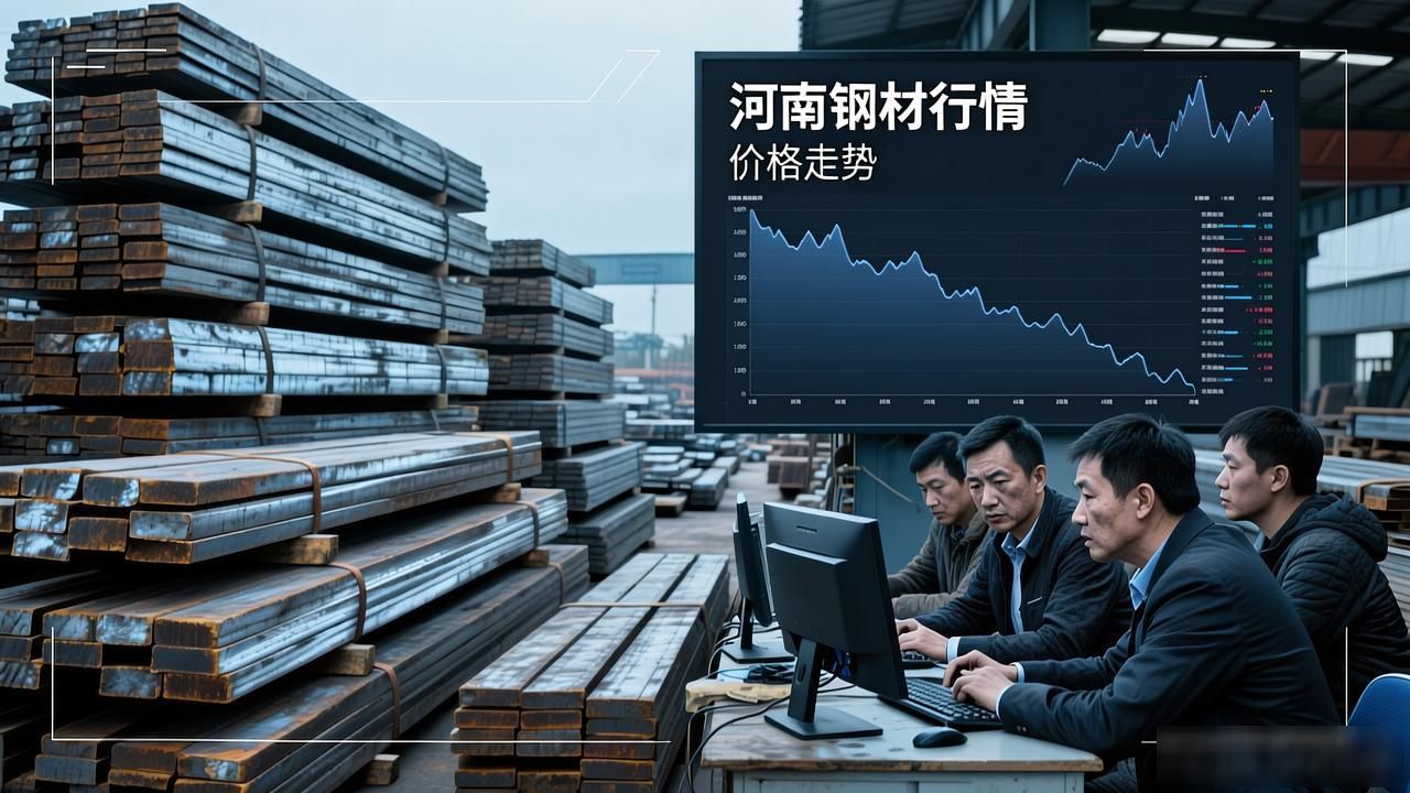 2026钢材预测:河南钢价阴跌,淡季需求疲软,贸易商谨慎观望