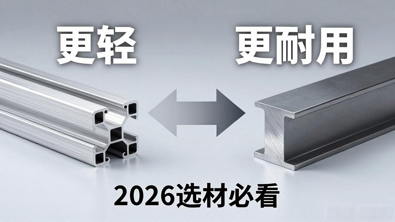 铝合金型材vs钢材：谁更轻更耐用？2026选材必看