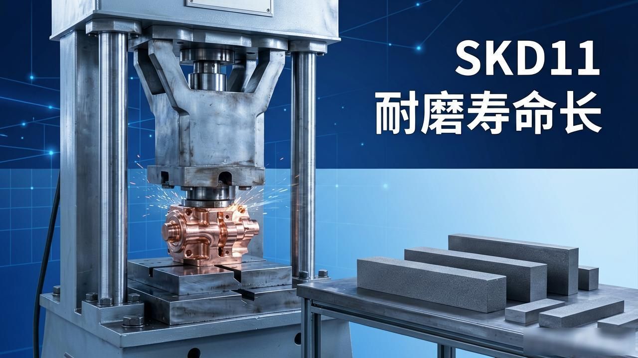 冲铜模具钢选什么?SKD11耐磨寿命长,客户首选