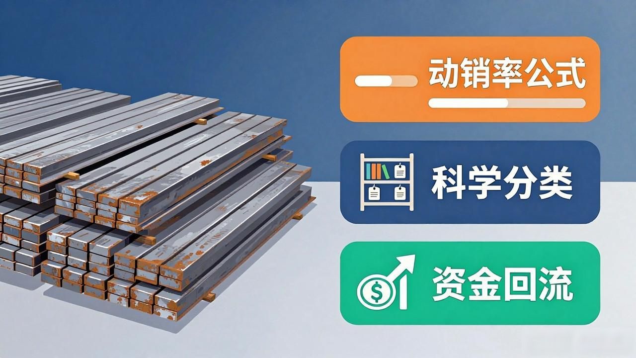 库存生产用钢材积压？三招教你科学管理，盘活资金