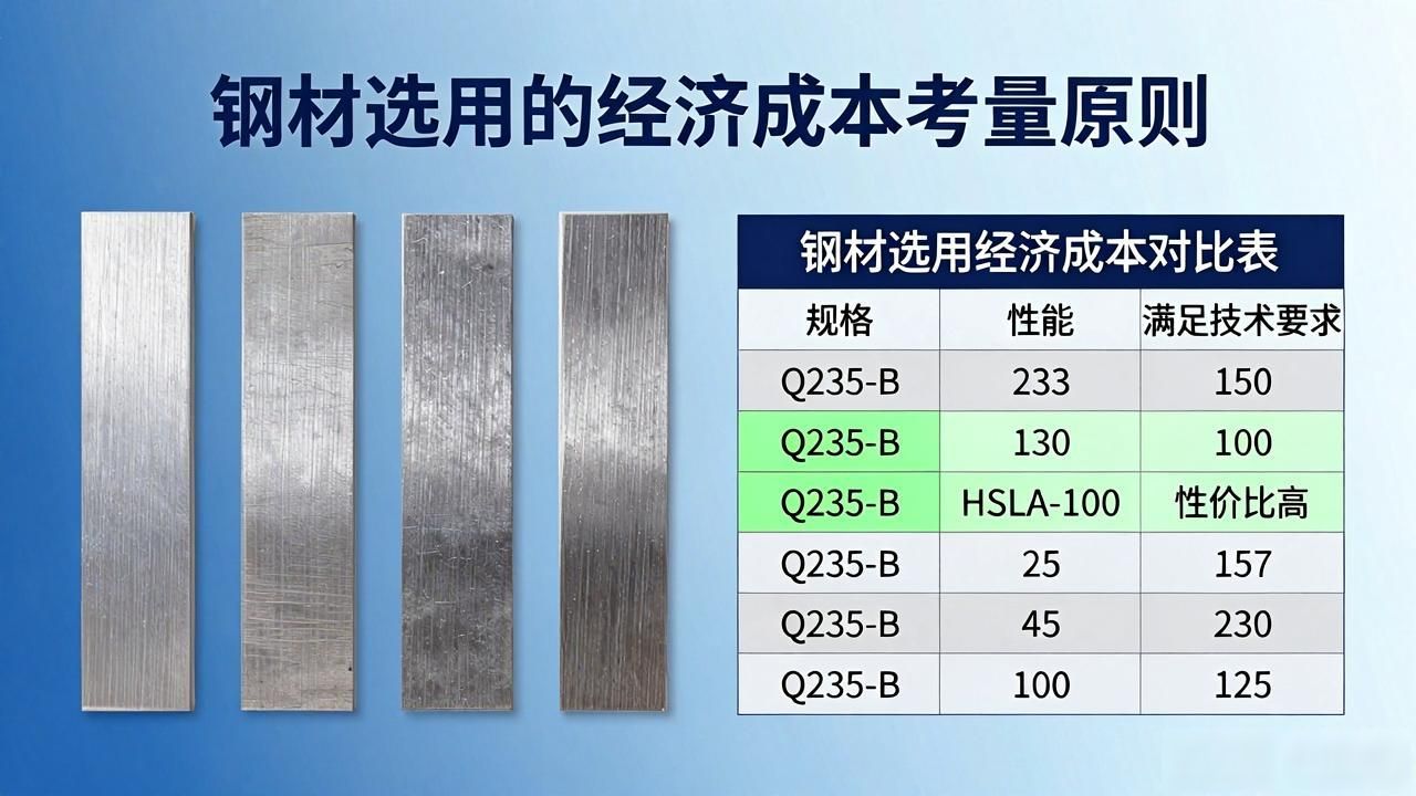 钢材选用要考量啥？强度塑性焊接性等原则全在这儿