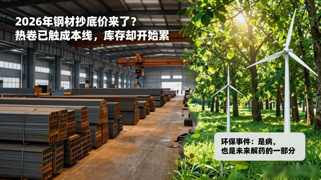 2026年钢材抄底价来了？热卷已触成本线，库存却开始累