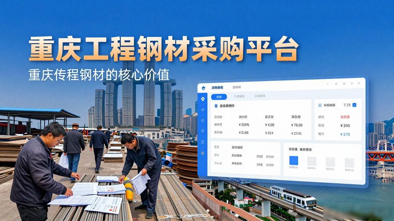 重庆恒胜钢材市场有哪些公司？采购平台帮你一键查清