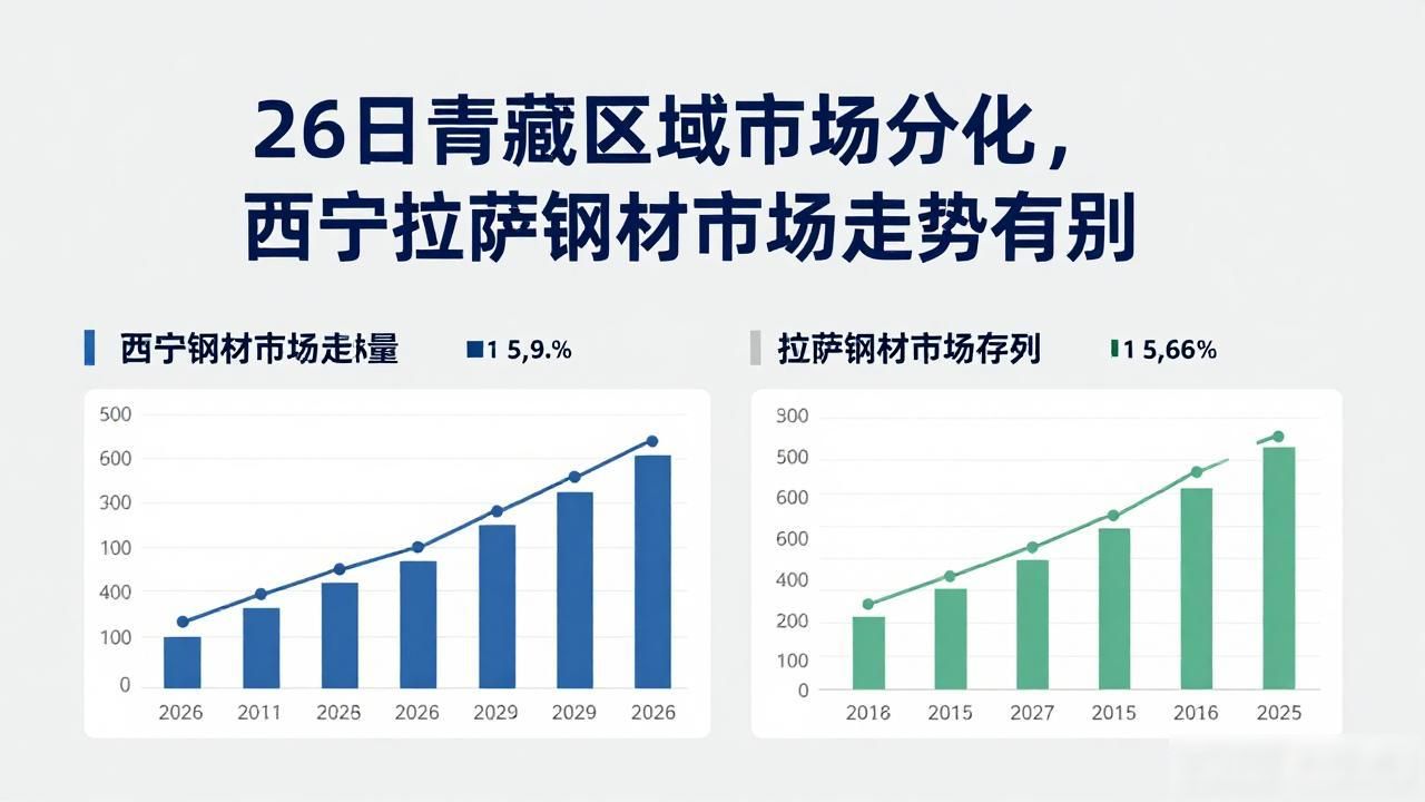 26日青藏区域市场分化，西宁拉萨钢材市场走势有别