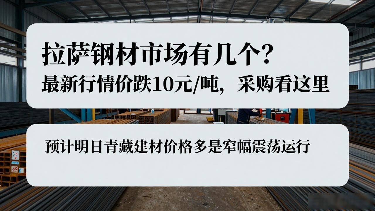拉萨钢材市场有几个？最新行情价跌10元/吨，采购看这里