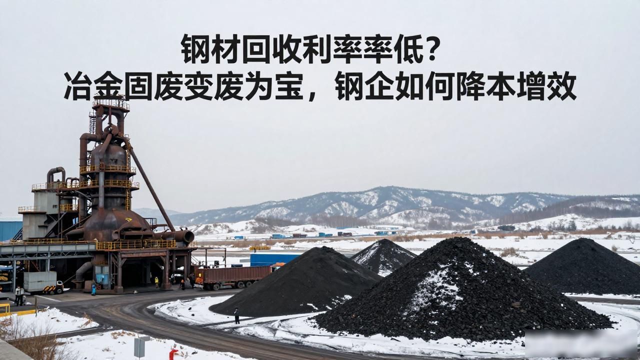 钢材回收利用率低？冶金固废变废为宝，钢企如何降本增效