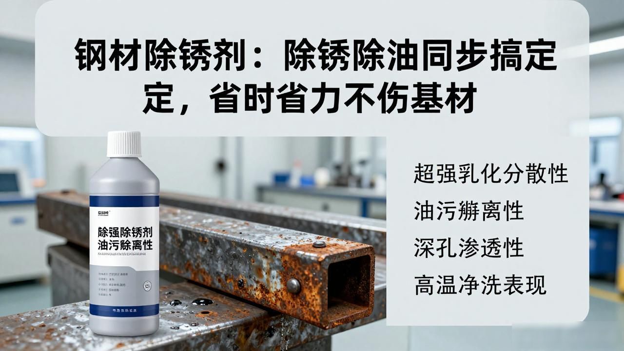 钢材除锈剂：除锈除油同步搞定，省时省力不伤基材