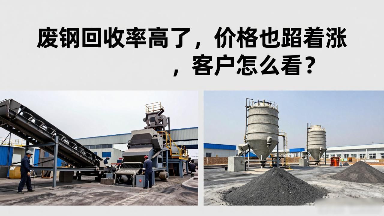废钢回收率高了，价格也跟着涨，客户怎么看？
