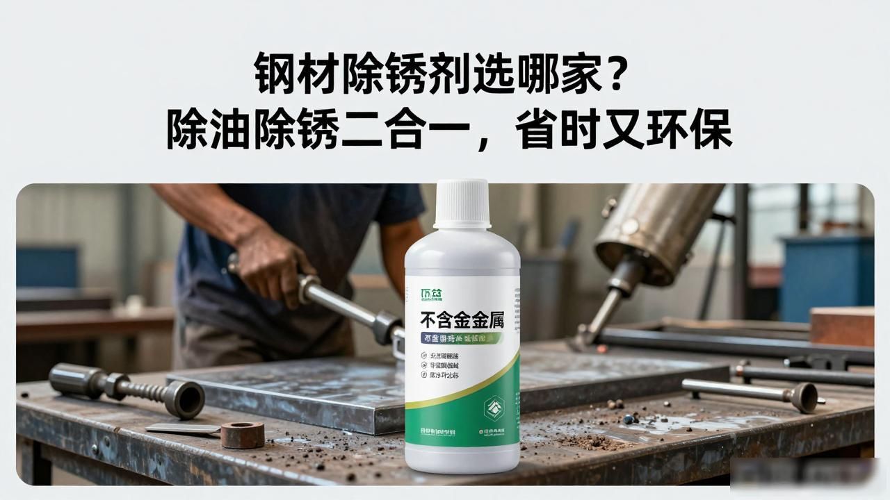 钢材除锈剂选哪家？除油除锈二合一，省时又环保