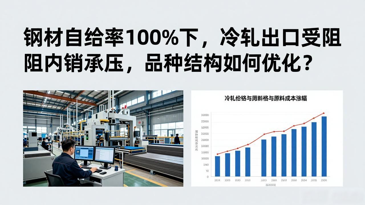 钢材自给率100%下,冷轧出口受阻内销承压,品种结构如何优化?