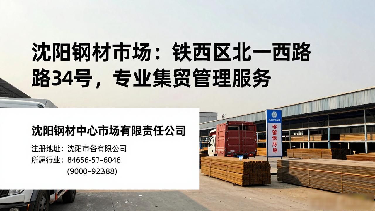 沈阳钢材市场：铁西区北一西路34号，专业集贸管理服务
