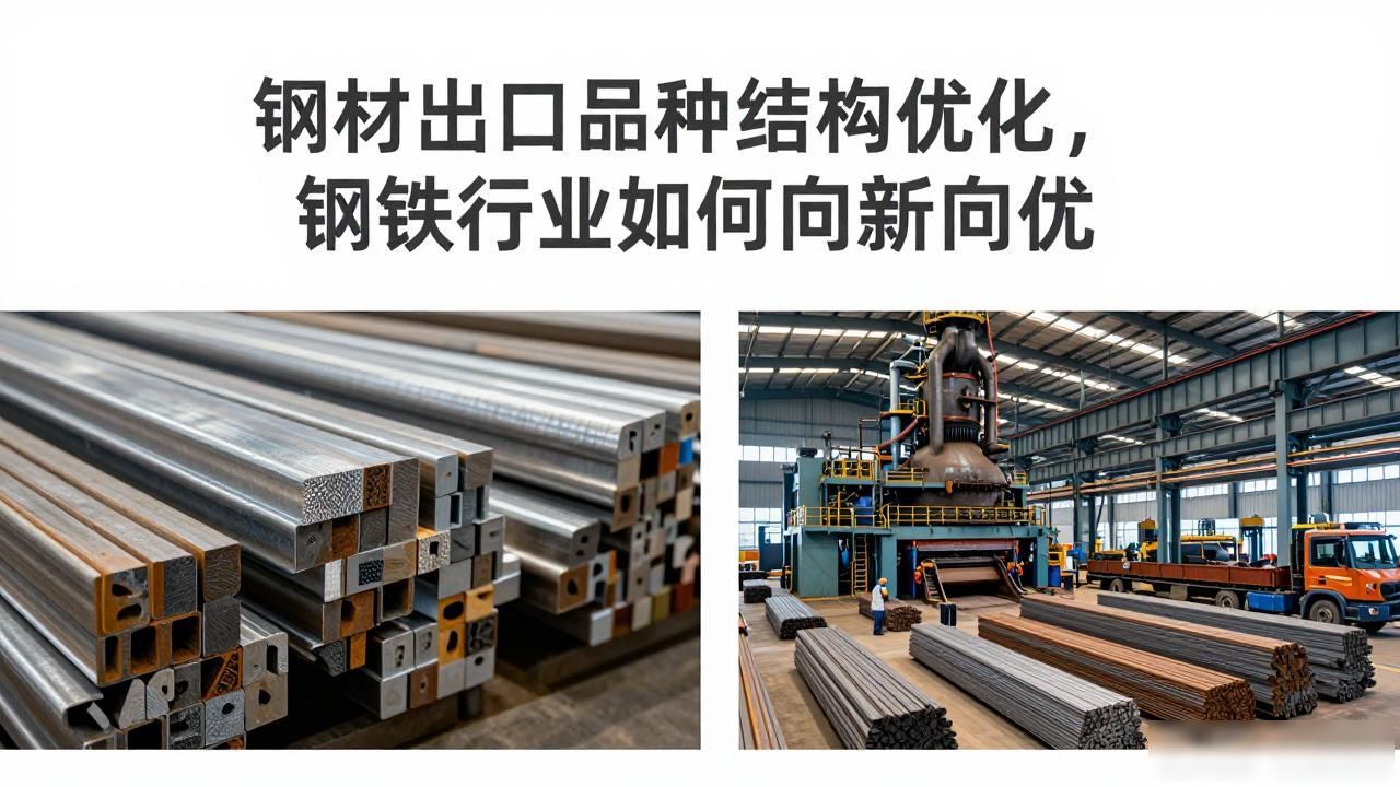 钢材出口品种结构优化，钢铁行业如何向新向优