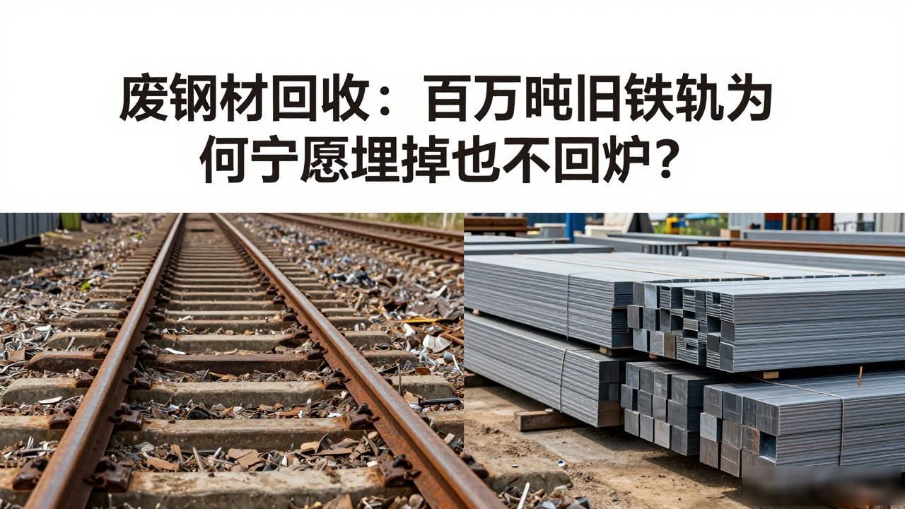 废钢材回收_报废钢轨特殊材质回收难题_铁路钢轨就地掩埋