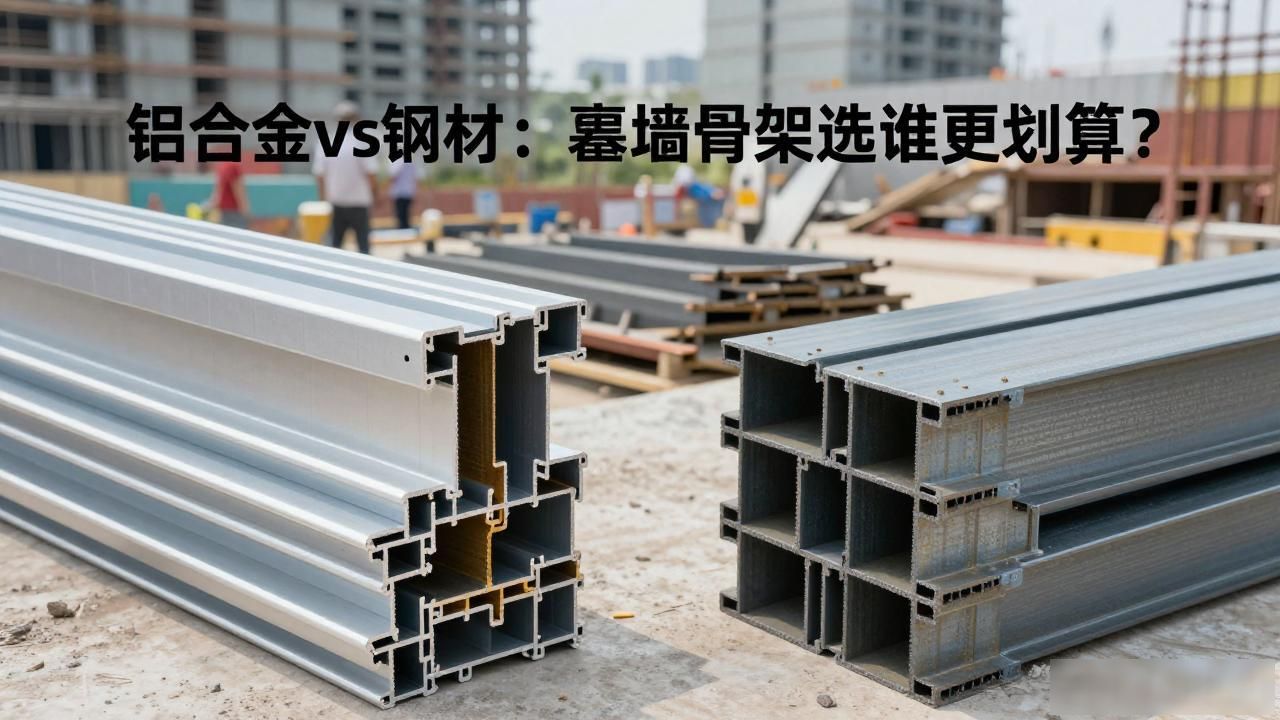 铝合金vs钢材：幕墙骨架选谁更划算？