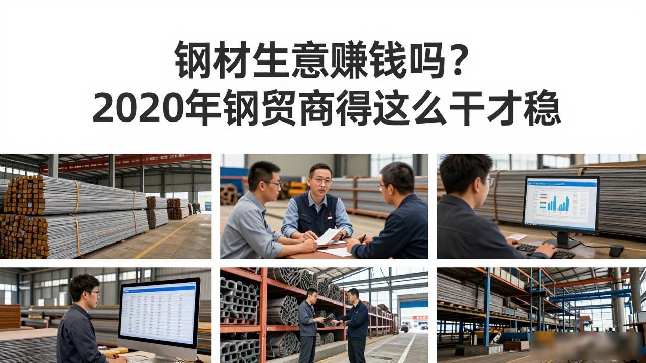 钢材生意赚钱吗？2020年钢贸商得这么干才稳