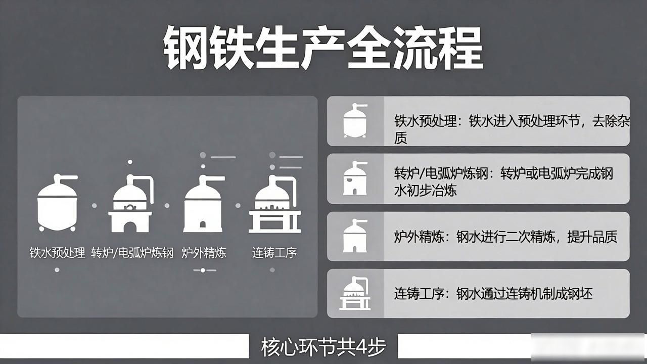钢铁生产全流程大揭秘，含原料及钢材加工工艺等关键环节