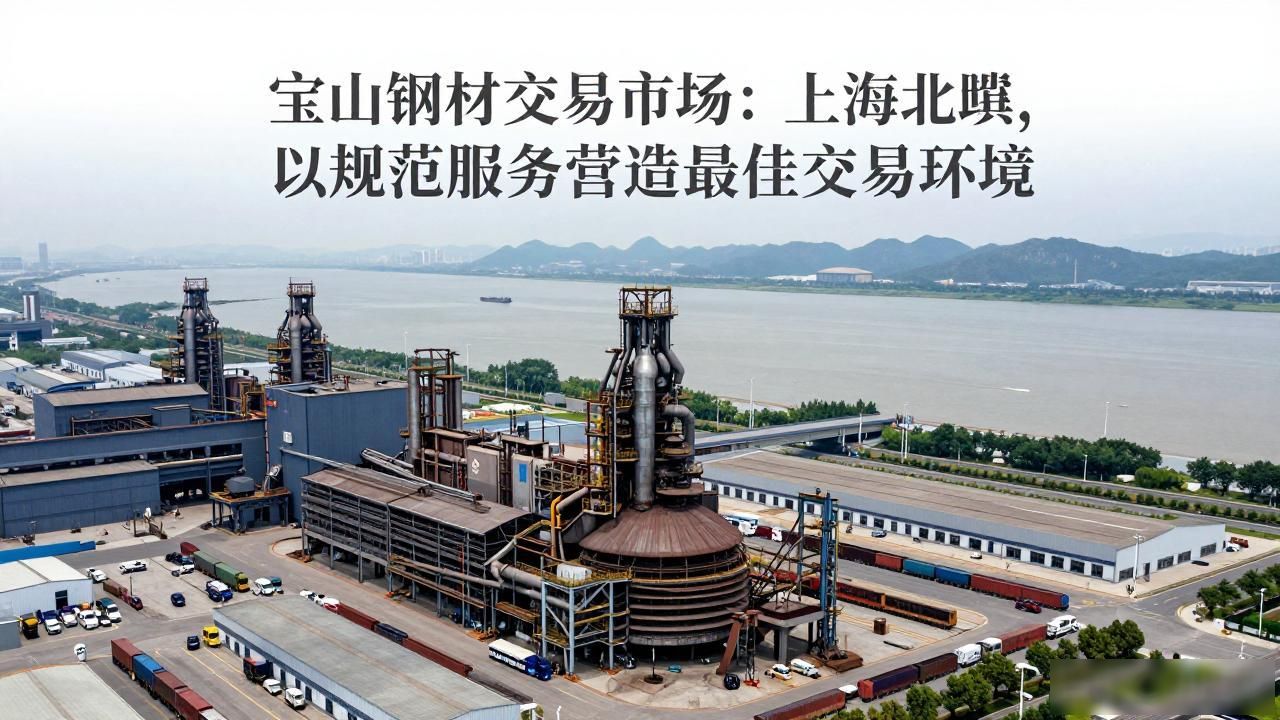 宝山钢材交易市场：上海北翼，以规范服务营造最佳交易环境