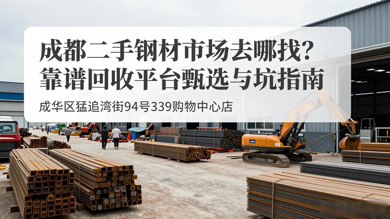 成都二手钢材市场去哪找？靠谱回收平台甄选与避坑指南