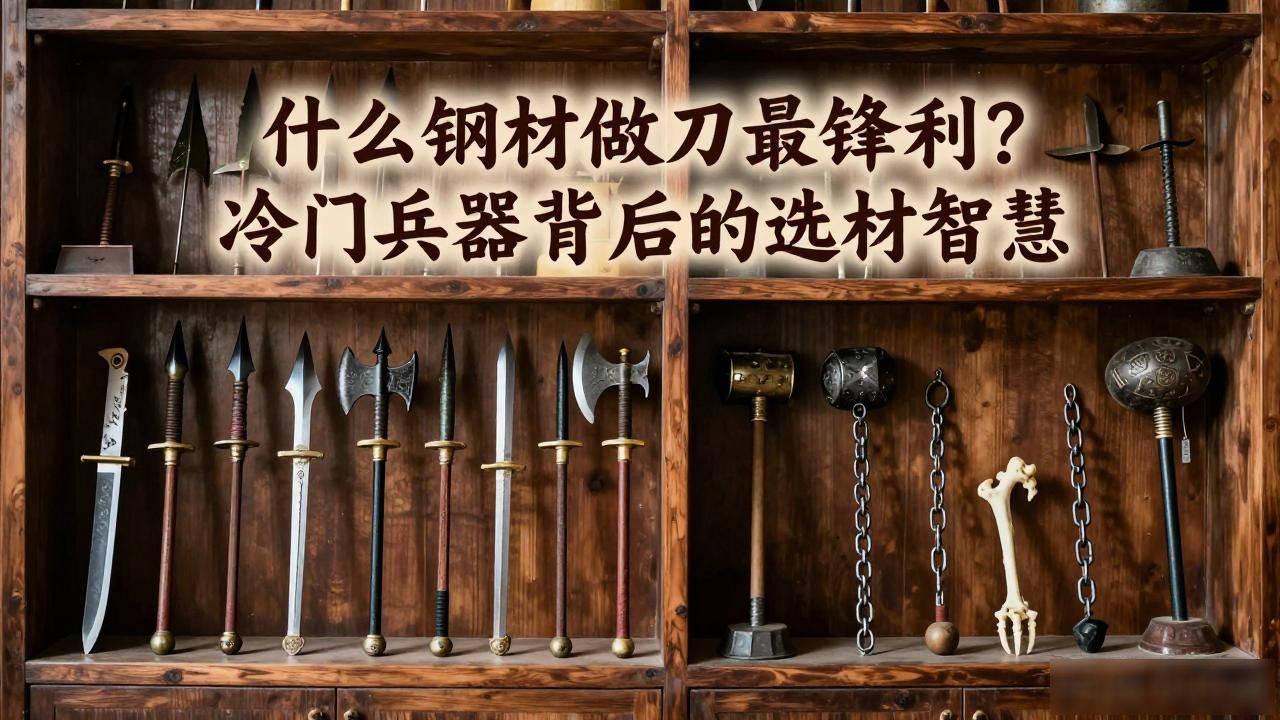 什么钢材做刀最锋利？冷门兵器背后的选材智慧