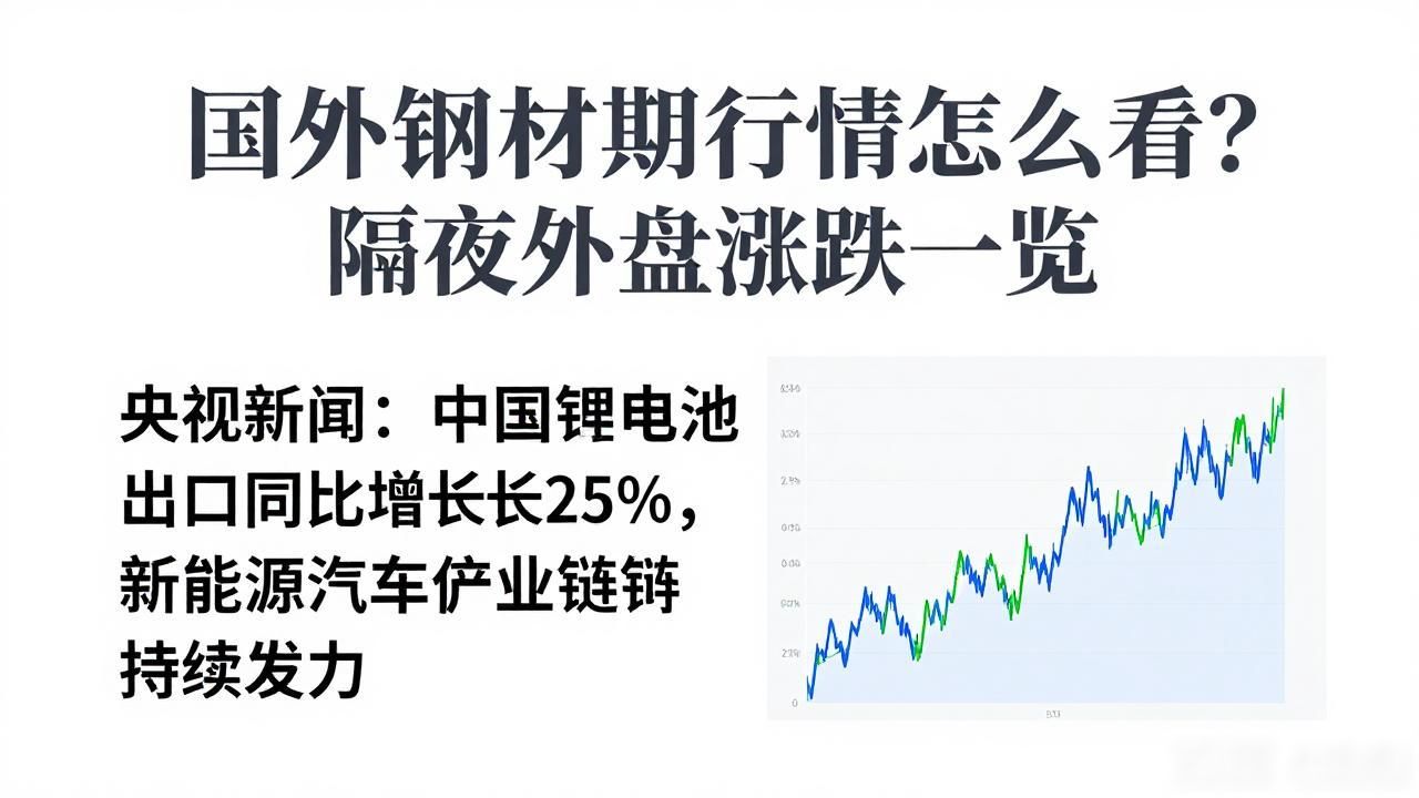 国外钢材 期货_隔夜外盘美元指数WTI原油期货COMEX黄金期货