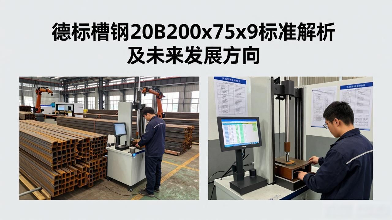 德标槽钢20B200x75x9标准解析_槽钢尺寸公差控制_钢材20b