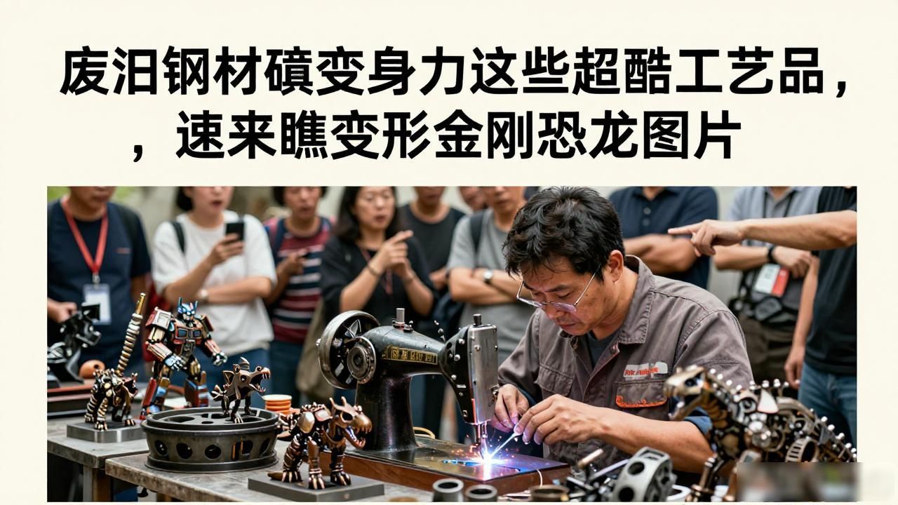 废旧钢材竟能变身为这些超酷工艺品，速来瞧变形金刚恐龙图片