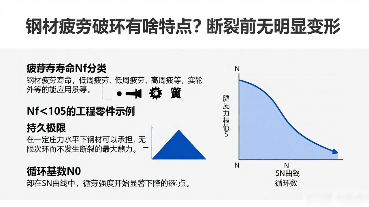 疲劳寿命分类_钢材疲劳破坏的特点_持久极限
