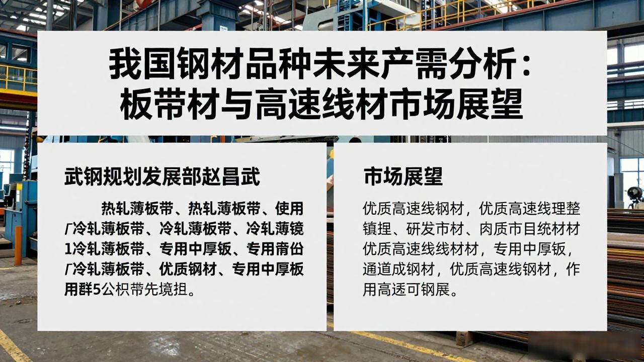 我国钢材品种未来产需分析：板带材与高速线材市场展望