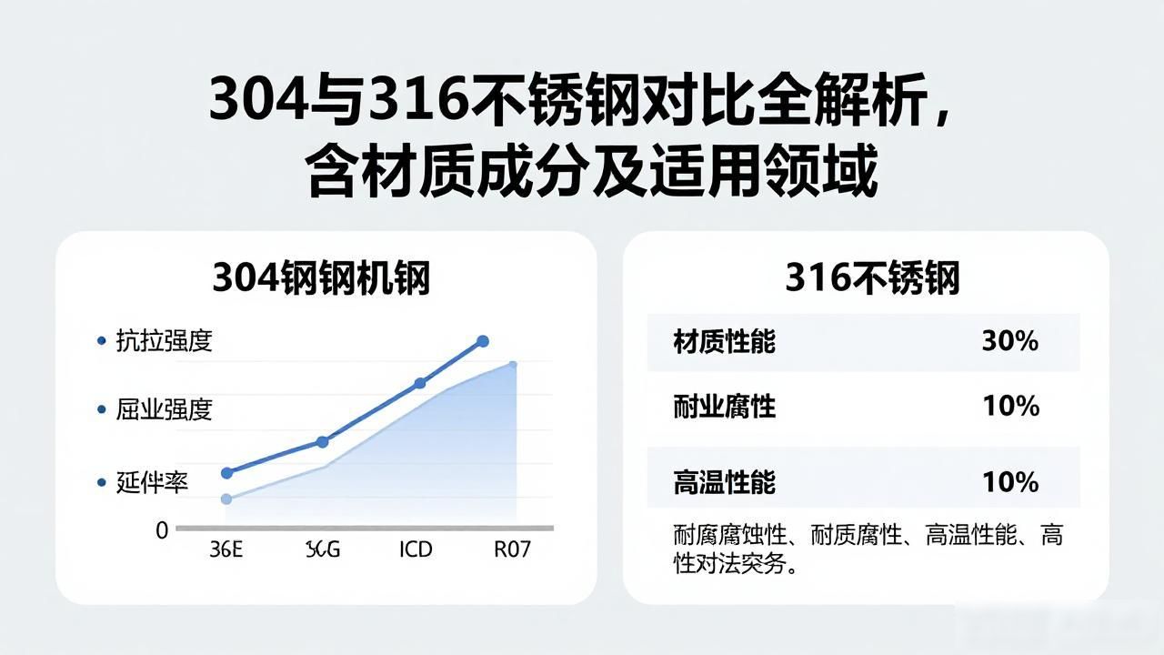 304钢材_304不锈钢和316不锈钢成分差异_304不锈钢与316不锈钢对比分析