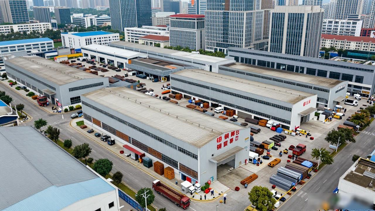 成都市青白江博川钢贸城：打造钢铁贸易新中心，吸引众多商家入驻