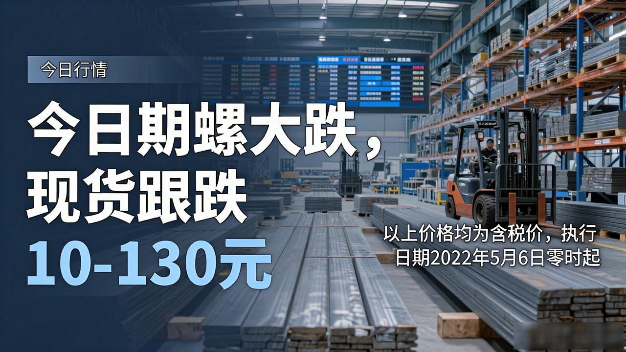 期货跌势影响现货价格_钢市供需双弱格局_钢材价格怎么确定