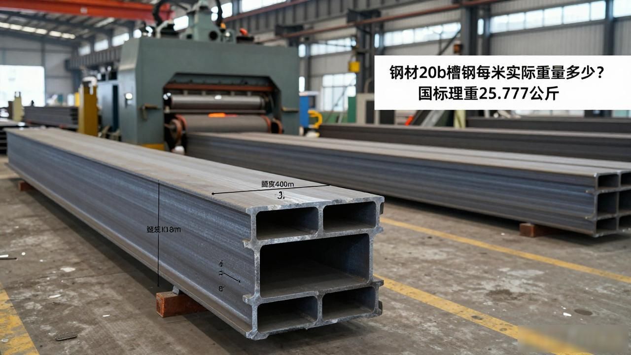 钢材20b槽钢每米实际重量多少？国标理重25.777公斤