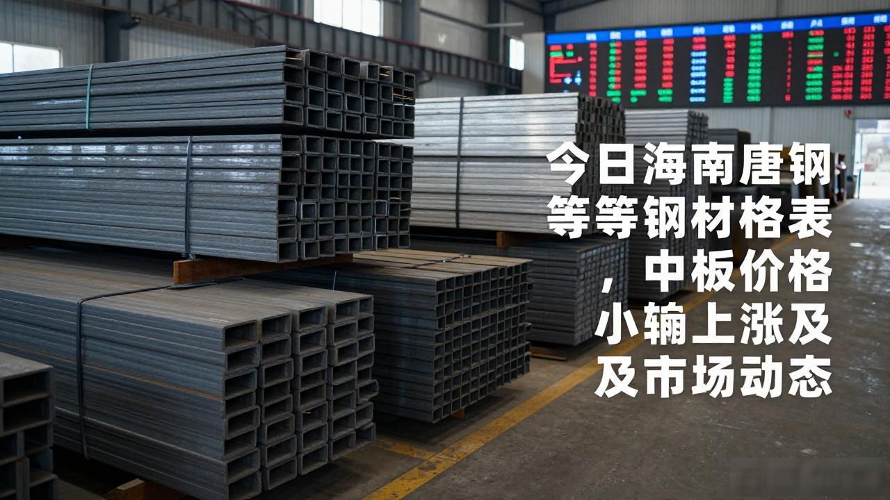 今日海南唐钢等钢材价格表，中板价格小幅上涨及市场动态