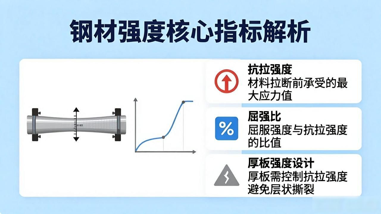 钢材屈强比越小越好？厚板强度设计值有何不同