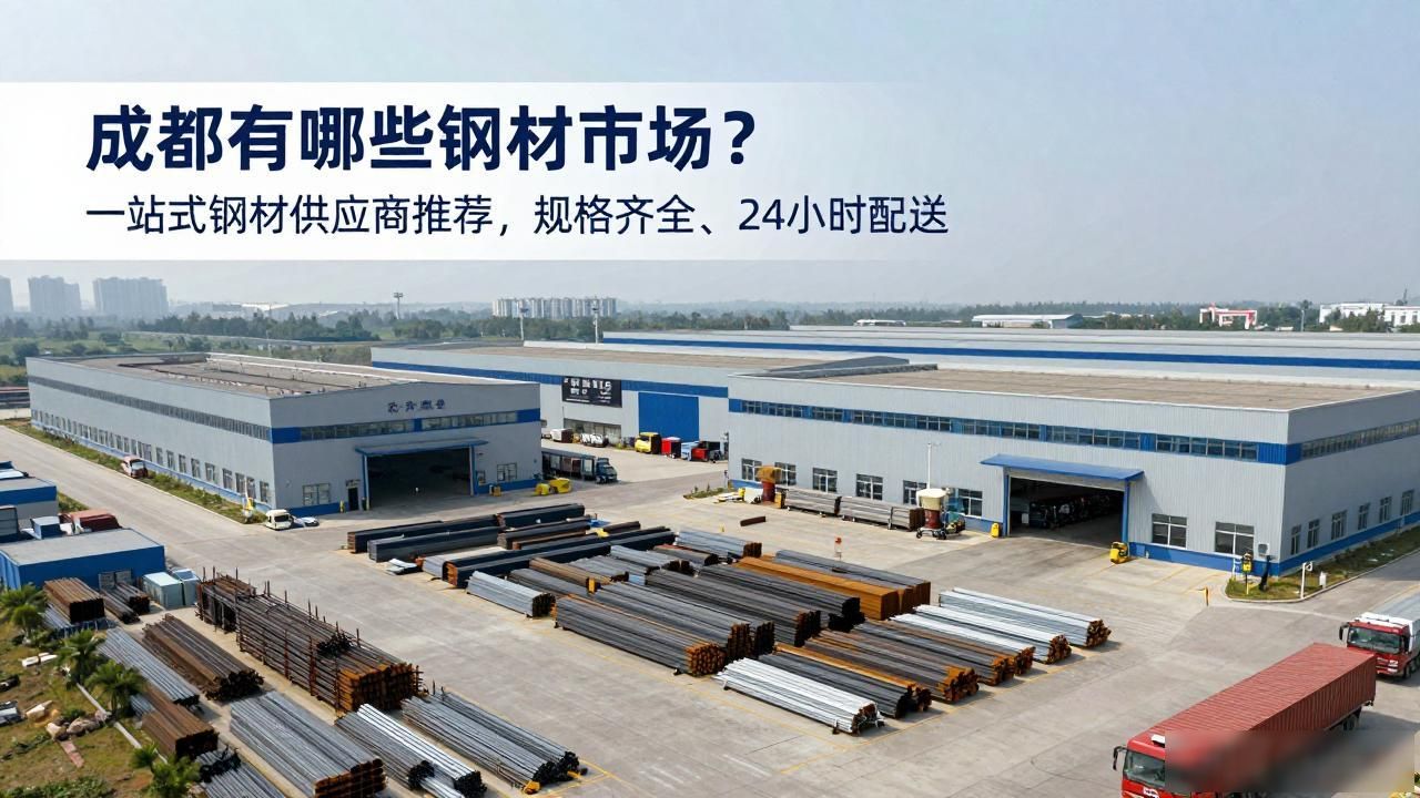 成都有哪些钢材市场？一站式钢材供应商推荐，规格齐全、24小时配送