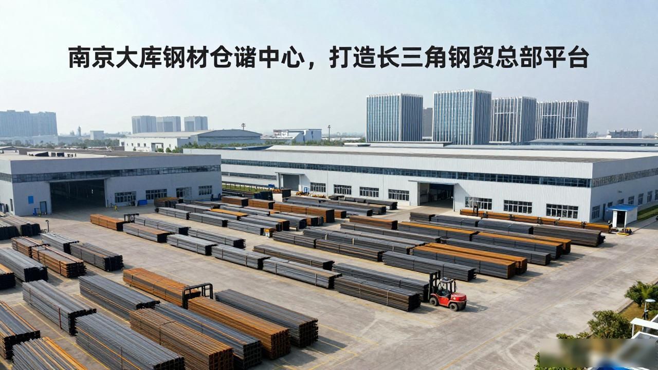 南京大库钢材仓储中心_钢材交易市场电子商务平台_现代物流理念钢材贸易仓储运输加工配套