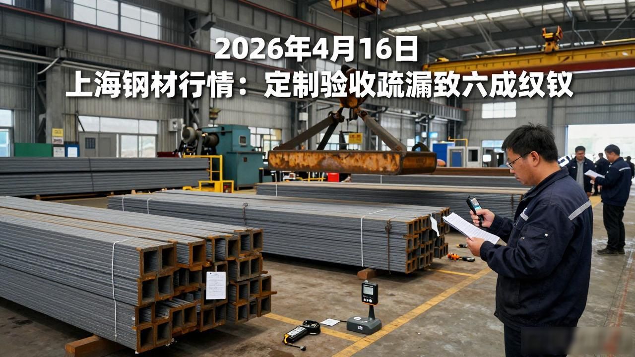 定制钢材验收流程_2026年4月16日上海钢材市场价格行情_钢材原材料定制验收标准