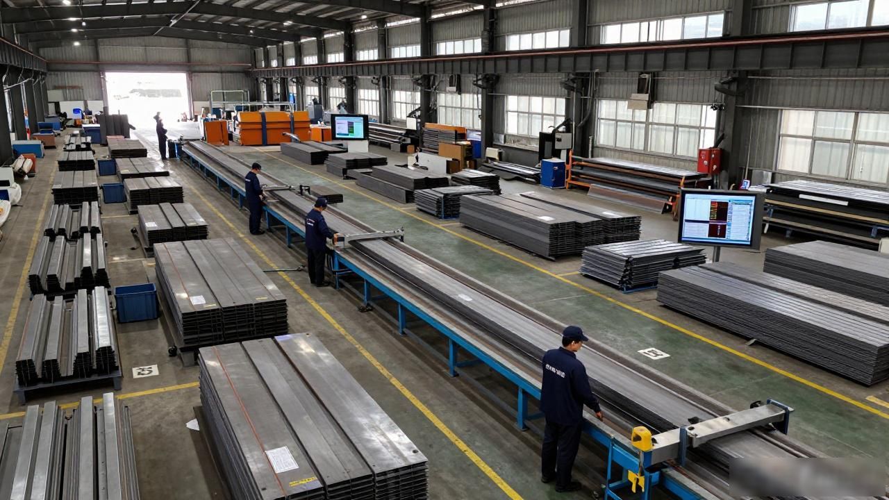 华东地区大型钣金件加工周期_大型钣金件加工工序详解_宁波钢材加工厂
