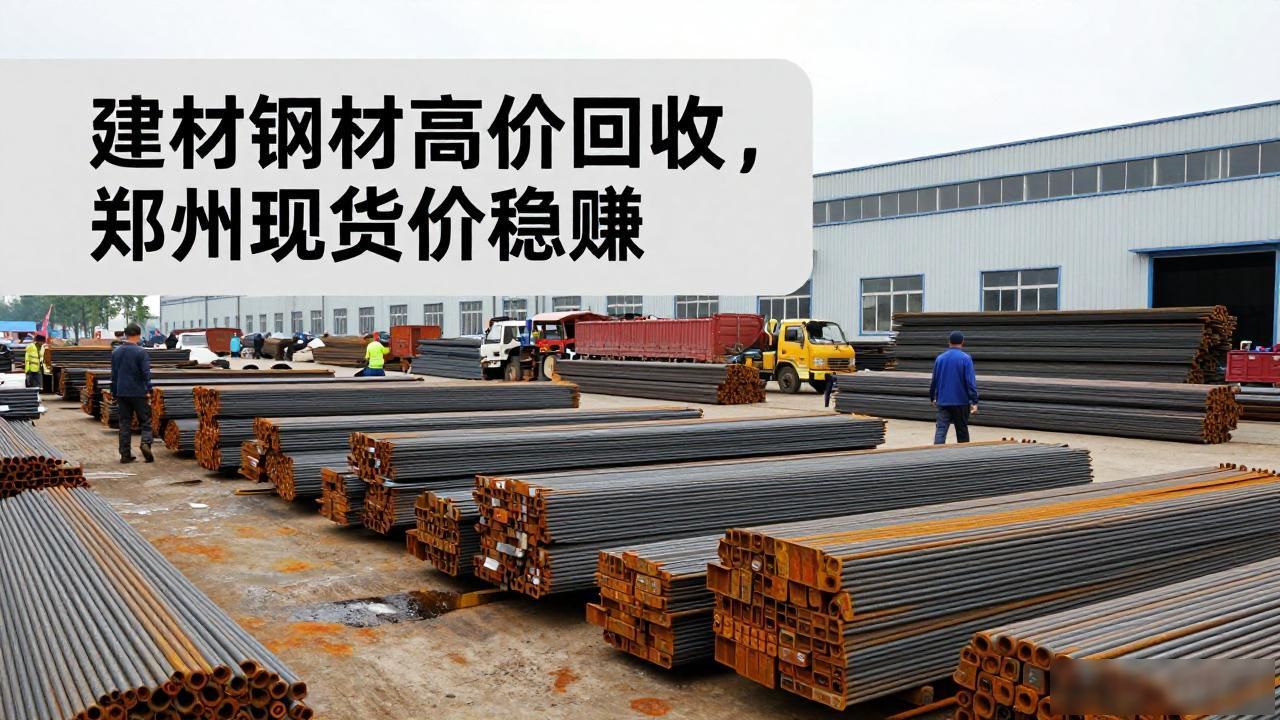 建材钢材高价回收,郑州现货价稳赚