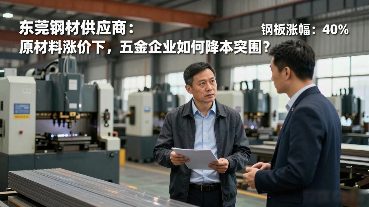 东莞钢材供应商：原材料涨价下，五金企业如何降本突围？