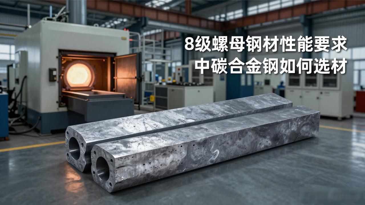 8级螺母钢材性能要求 中碳合金钢如何选材