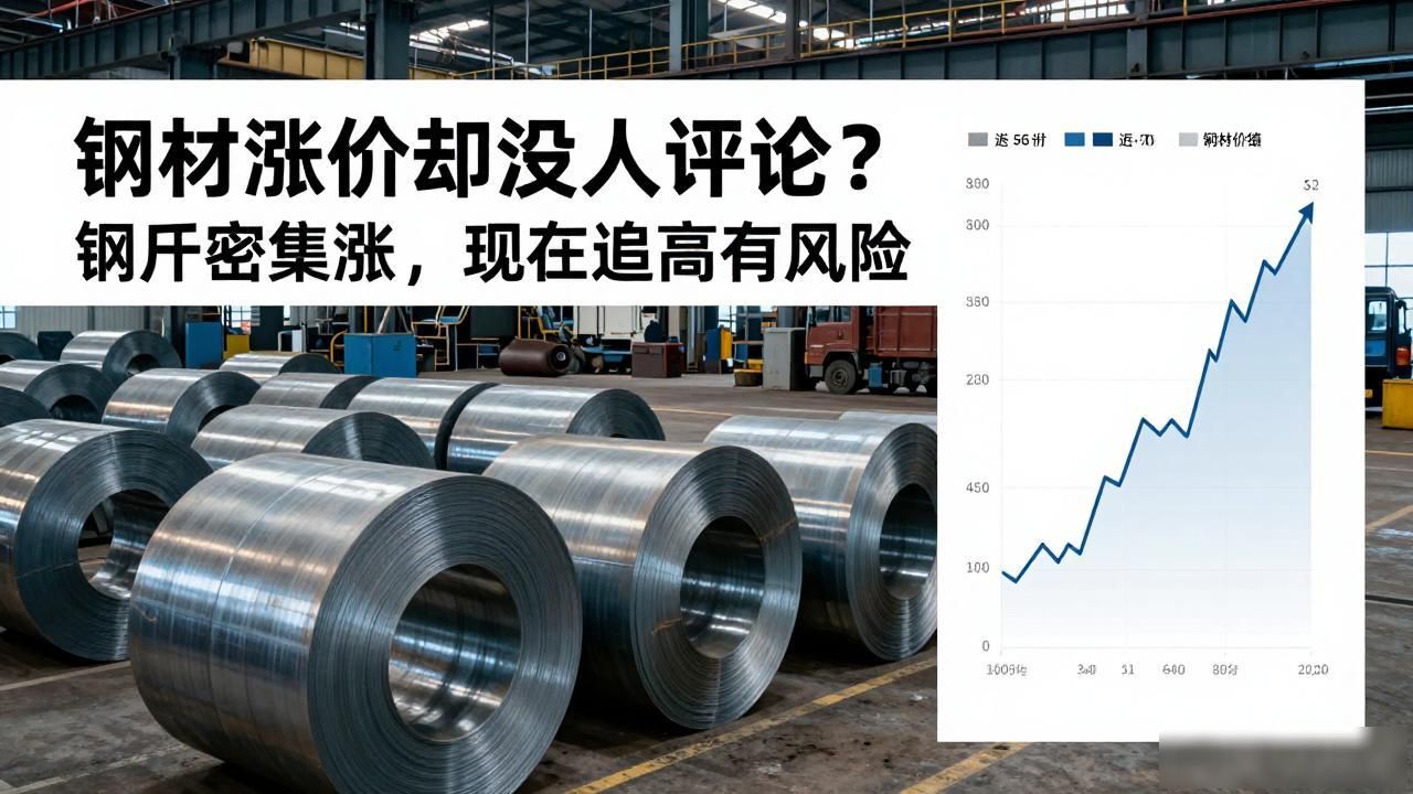 钢材涨价却没人评论?钢厂密集涨价,现在追高有风险