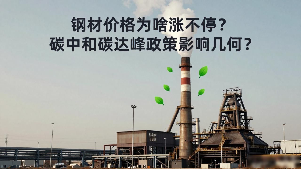 钢材价格为啥涨不停?碳中和碳达峰政策影响几何?