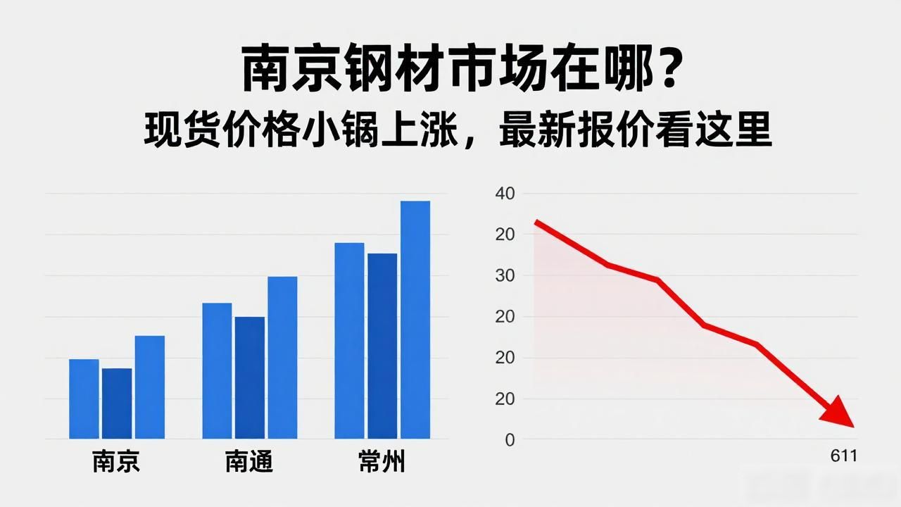 南京钢材市场在哪？现货价格小幅上涨，最新报价看这里