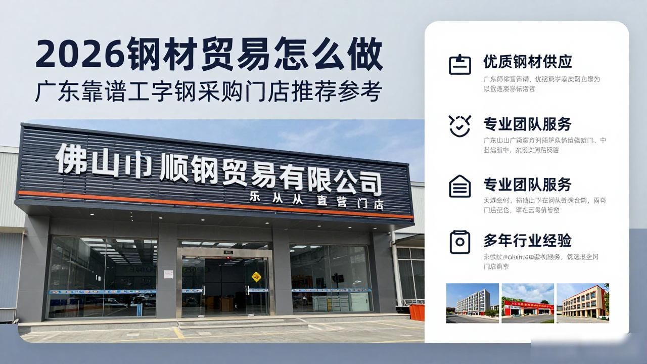 2026钢材贸易怎么做 广东靠谱工字钢采购门店推荐参考